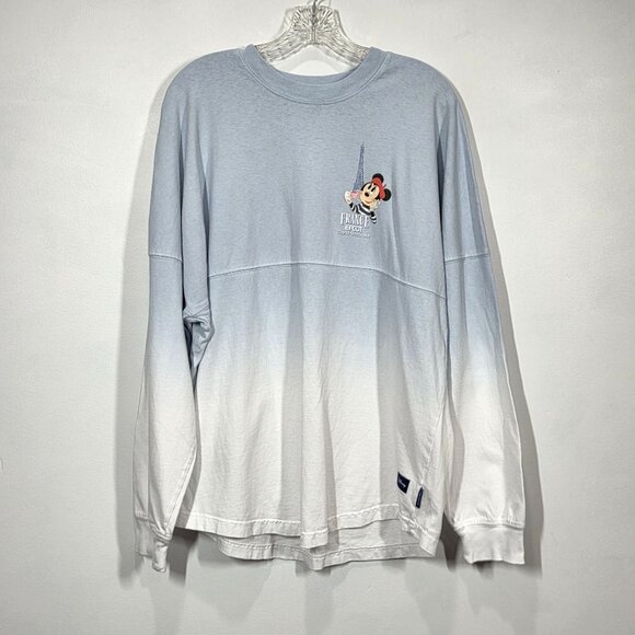 Disney Parks EPCOT World Showcase France Spirit Jersey Minnie Womens Medium - Picture 2 of 8